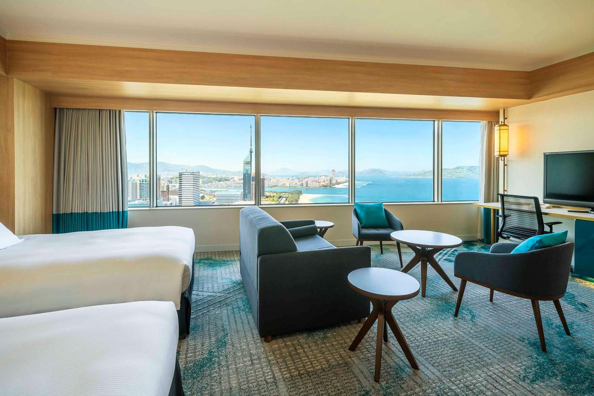 Готель Hilton Fukuoka Sea Hawk Екстер'єр фото